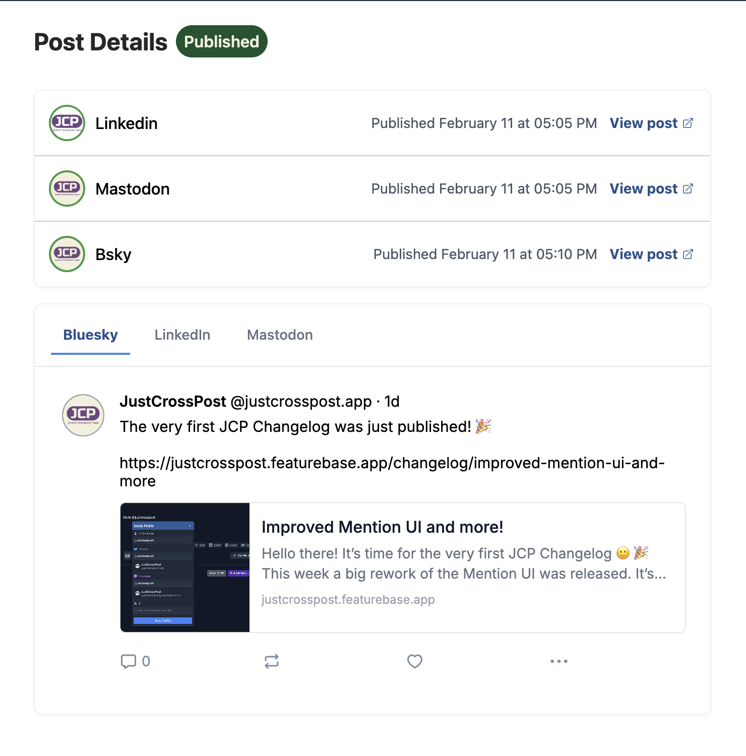 Smart Preview feature screenshot